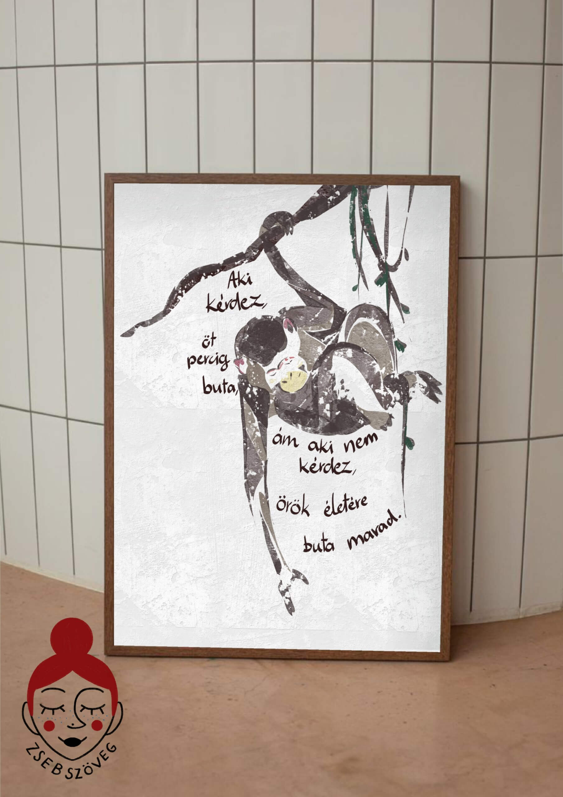 "Aki Kérdez..." Prémium Vászon