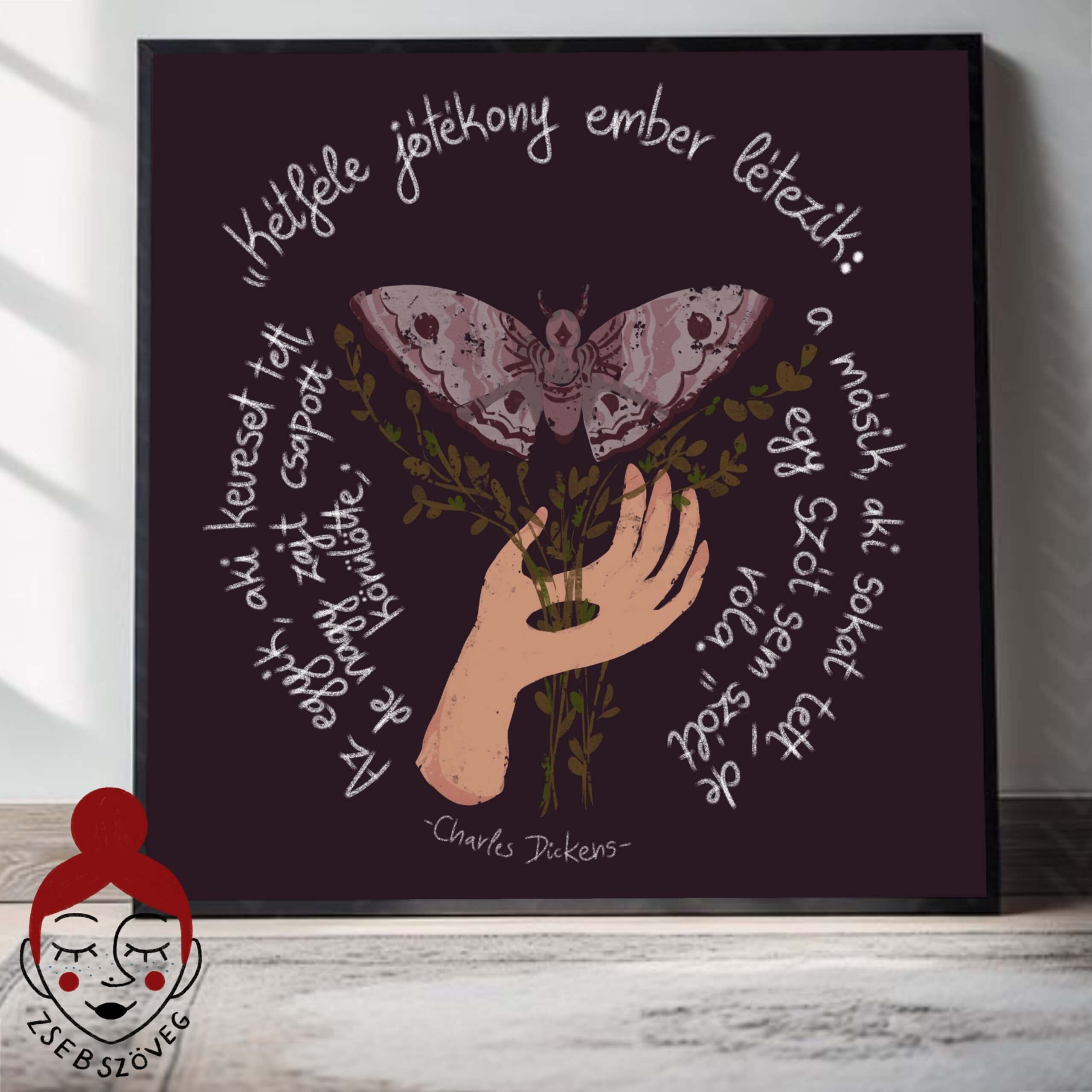 "Kétféle jótékony ember létezik..." Poszter